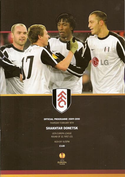 Fulham FC v Shakhtar Donetsk